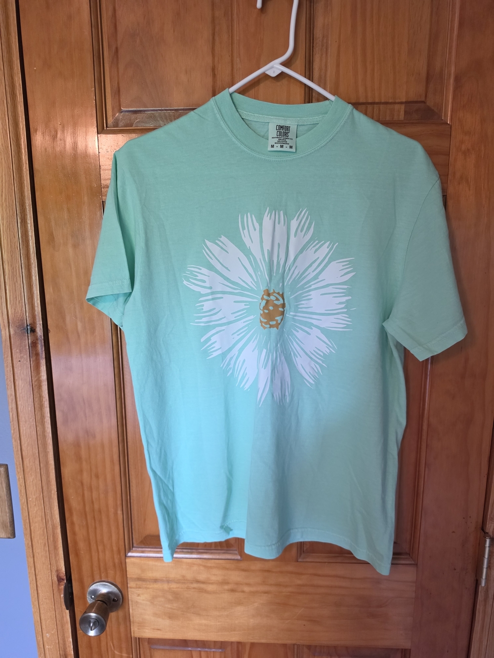 Comfort Colors Mint Green Daisy Tee